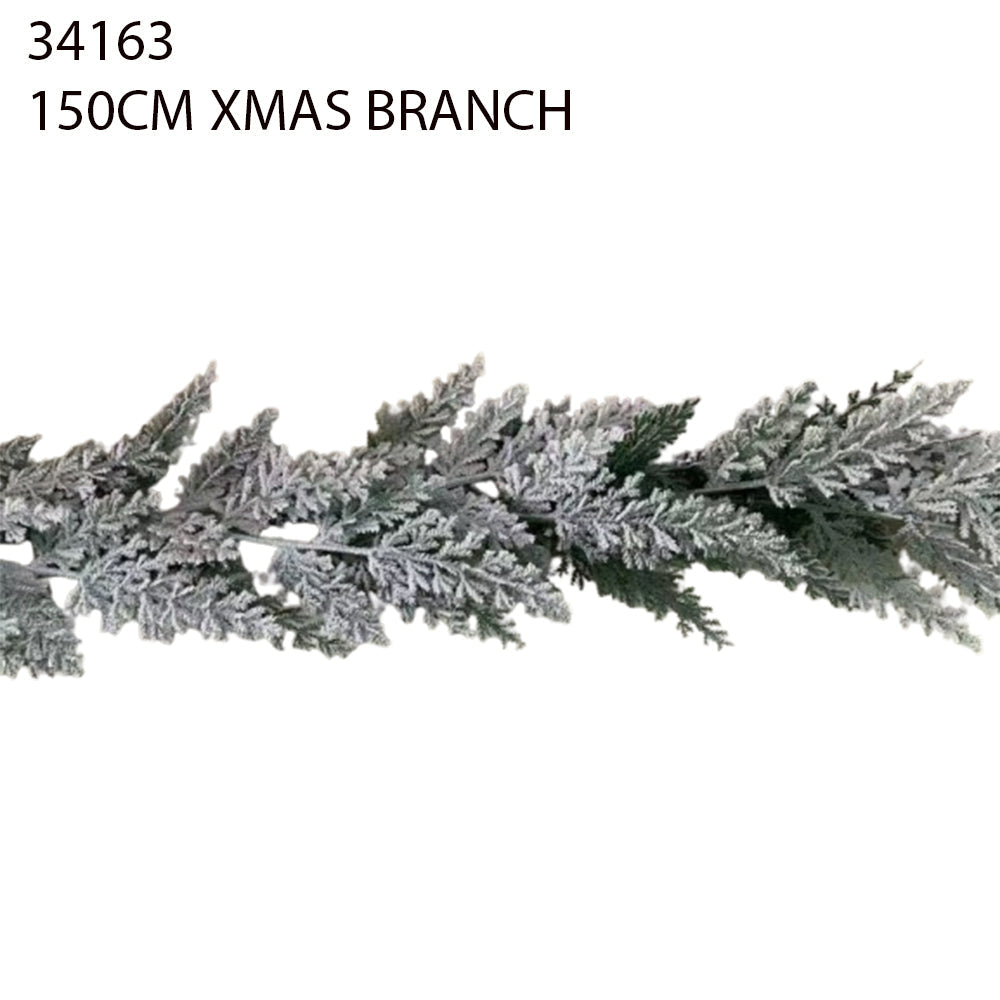 Frosted Cypress Garland 150cm