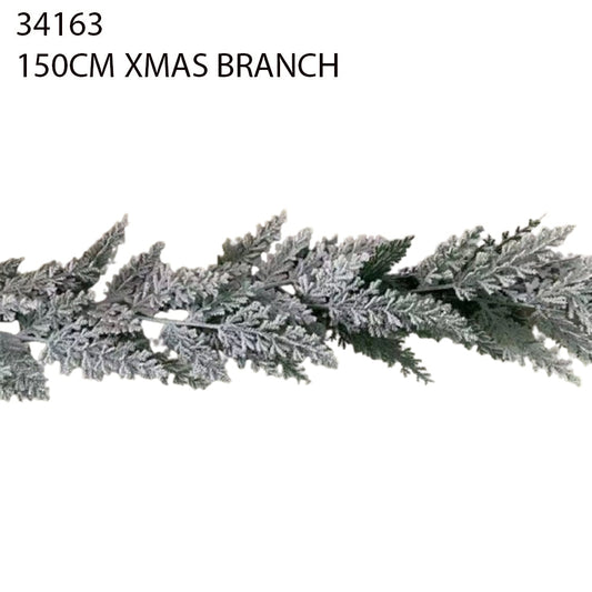 Frosted Cypress Garland 150cm