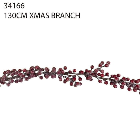 Iced Berry Garland 130cm