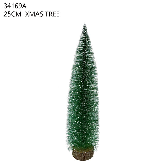 25 cm Mini Snowy Christmas Tree