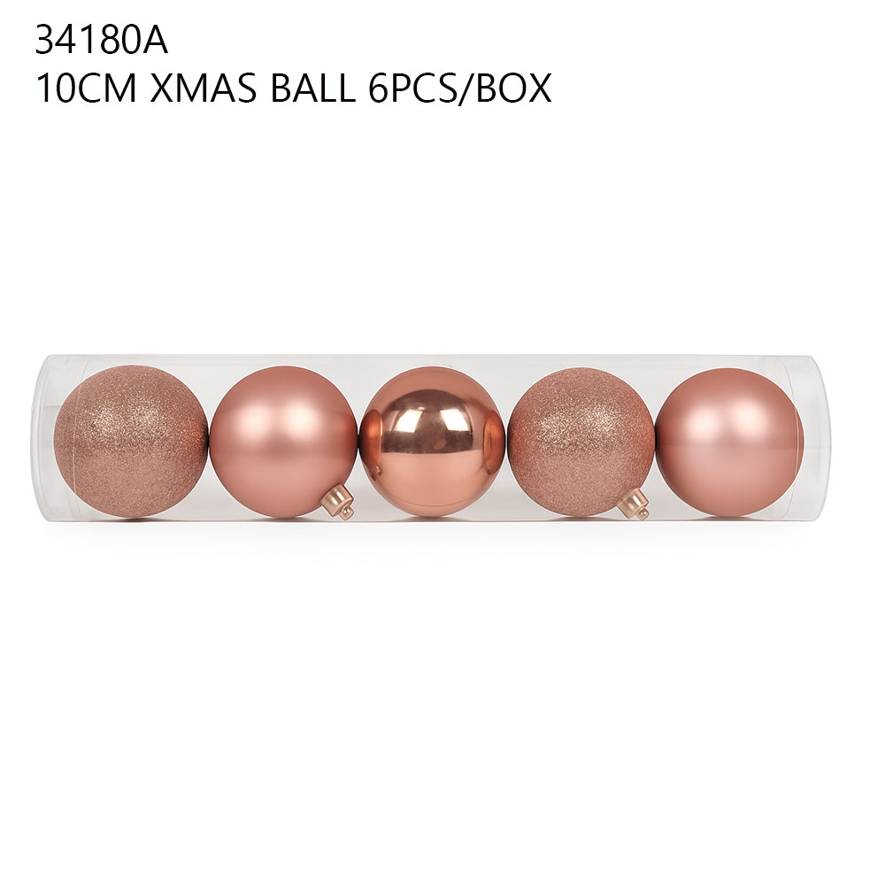 10cm Christmas Balls (6pcs/Box)