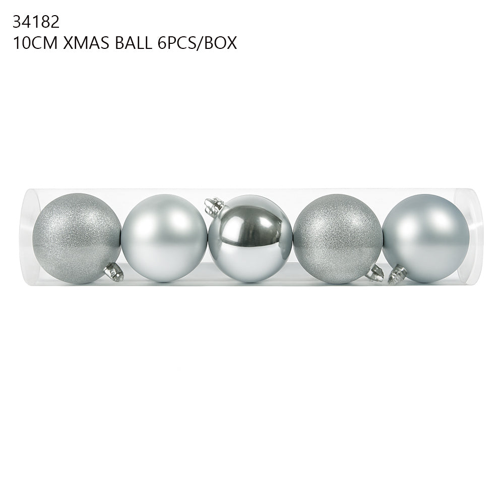 10cm Christmas Balls (6pcs/Box)