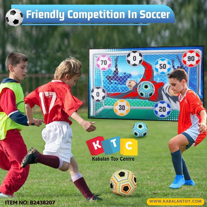 soccer ball game set