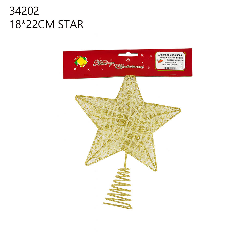 18?—22cm Golden Spring Star Topper