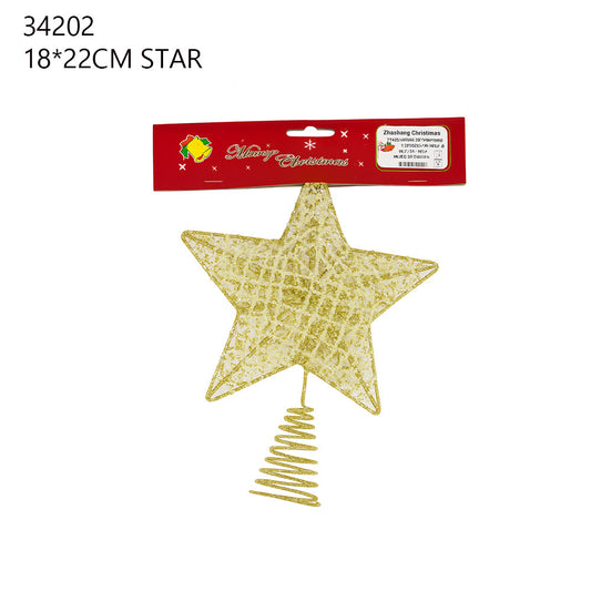 18?—22cm Golden Spring Star Topper