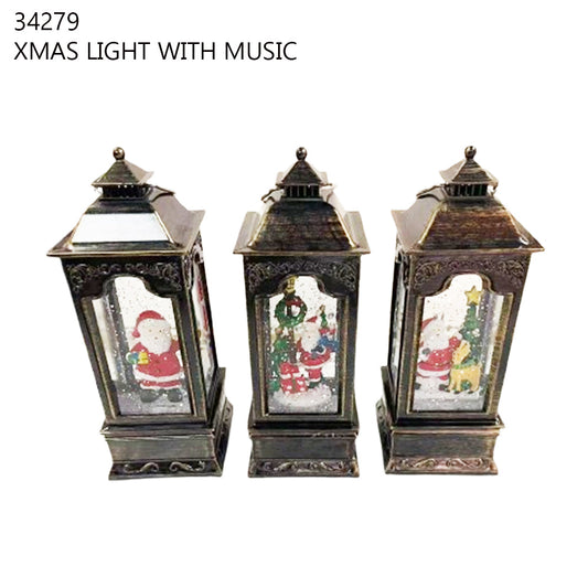 Xmas Light with Music Lantern