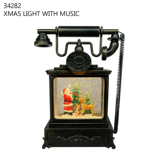 Xmas Light Telephone with Music