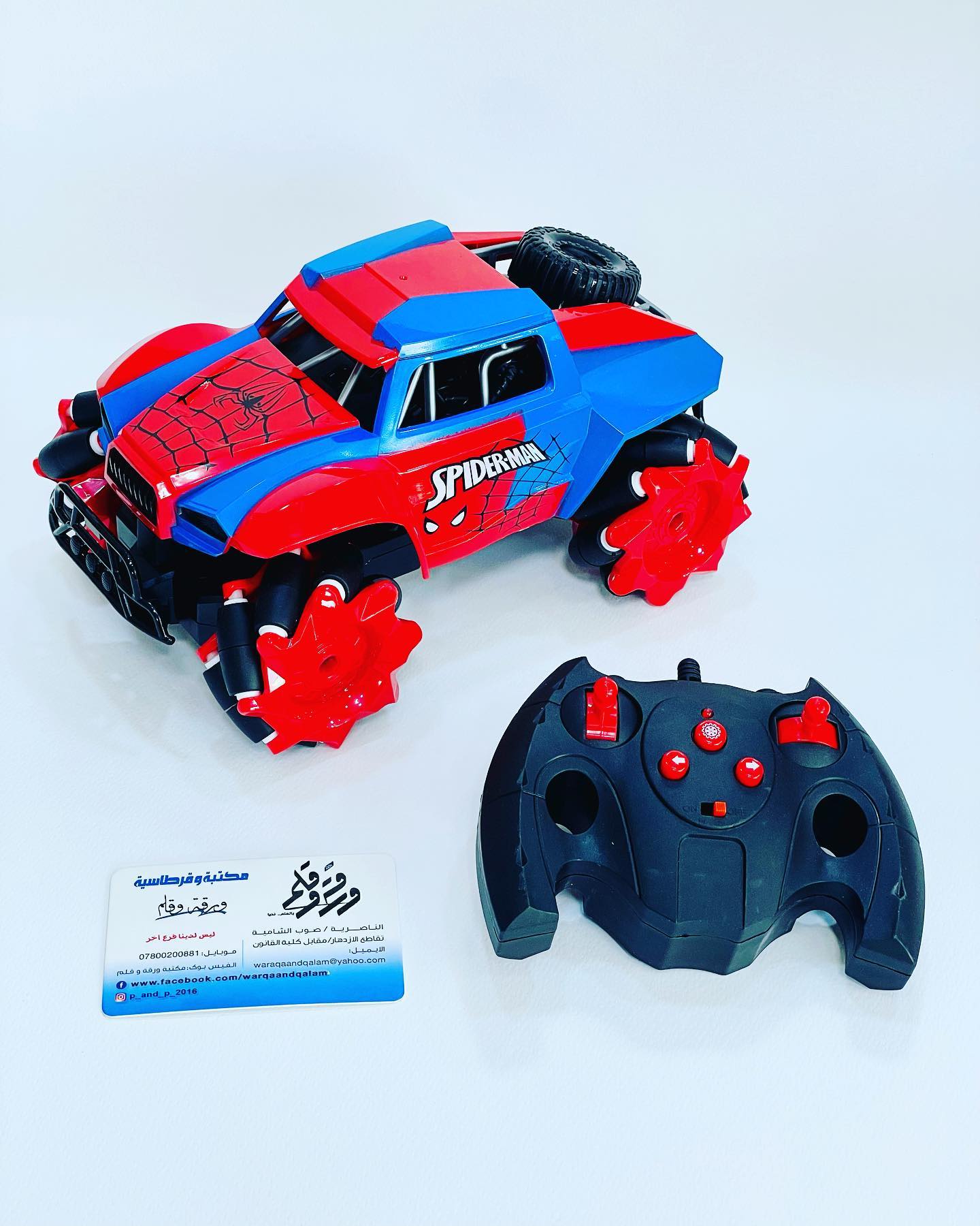 spiderman remote control rc stunt car