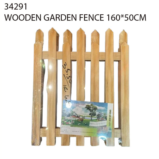 Wooden Garden Fence 160×50cm