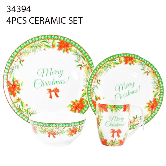 4PCS Ceramic Set