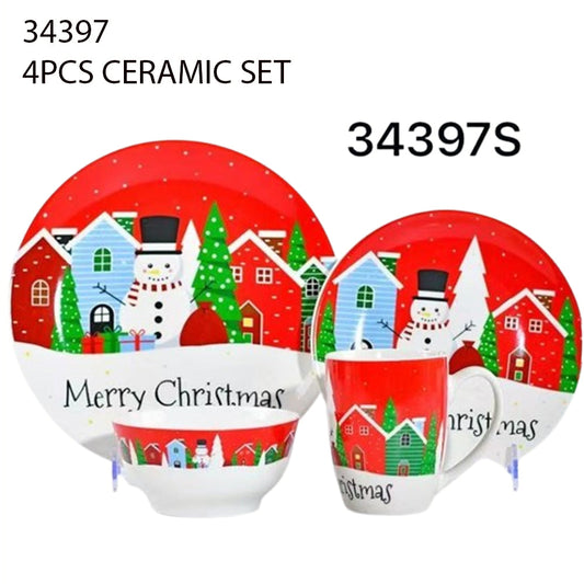 4PCS Ceramic Set