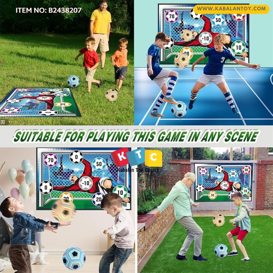 soccer ball game set