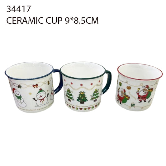 Ceramic Christmas Mug – 9×8.5cm