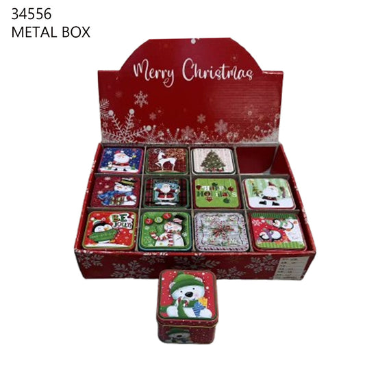 Christmas Metal Gift Box Set