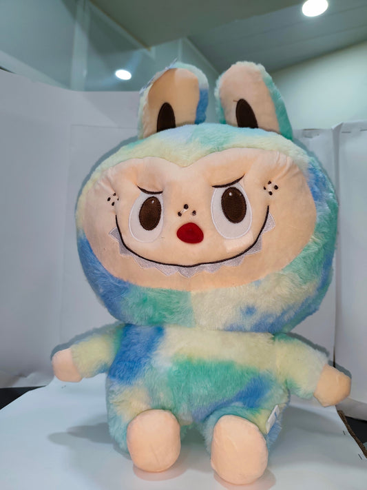 Blue Cartoon Plush Character