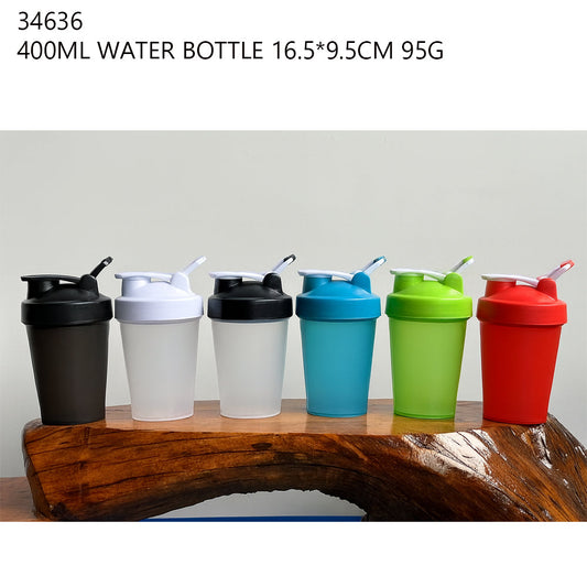 400ML Shaker Water Bottle Flip Lid