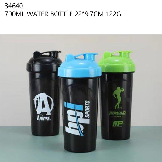 700ML Sports Water Bottle Shaker Cup