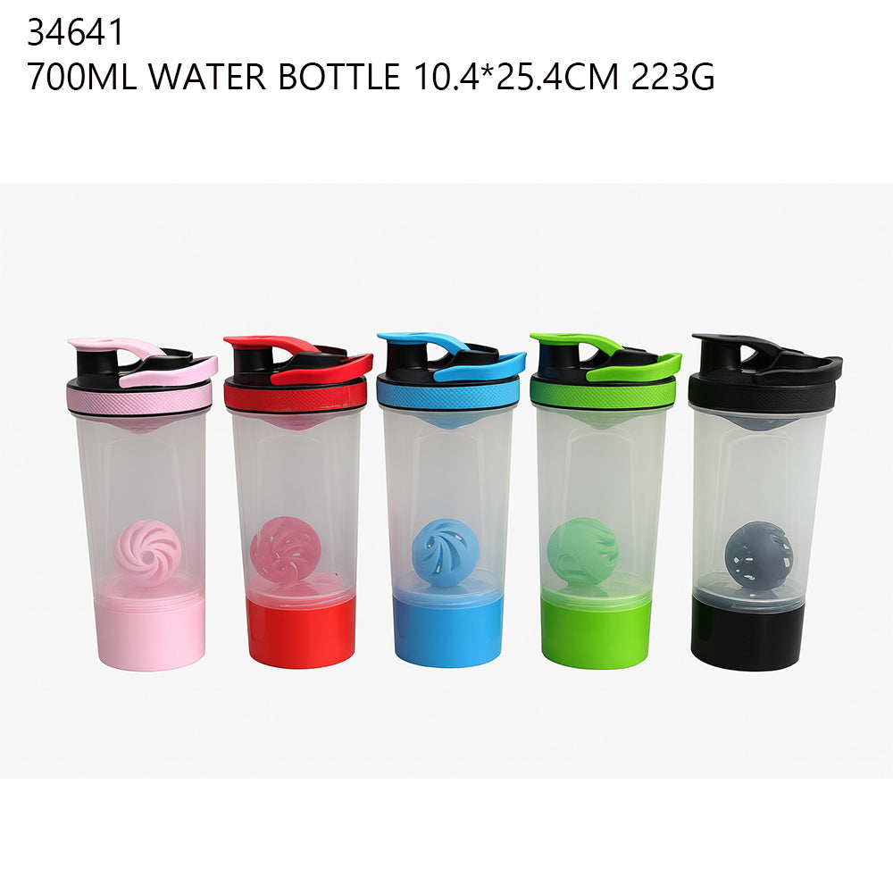 700ml Sports Mixer Bottle with Ball