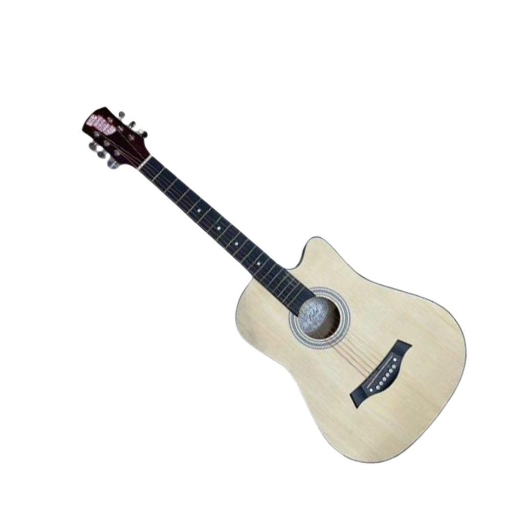 Acoustic Guitar – Natural Wood