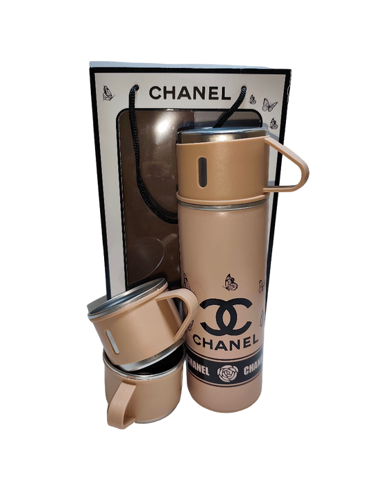 Chanel Style Travel Mug Gift Set