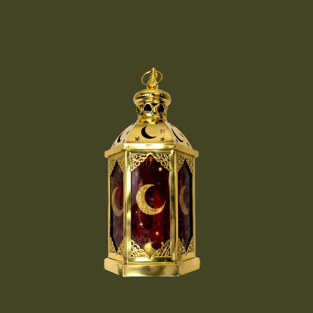 Large Gold Ramadan Lamp 45cm
