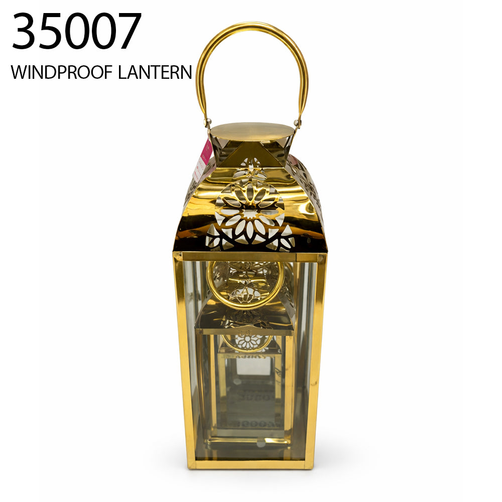 Gold Windproof Ramadan Lantern