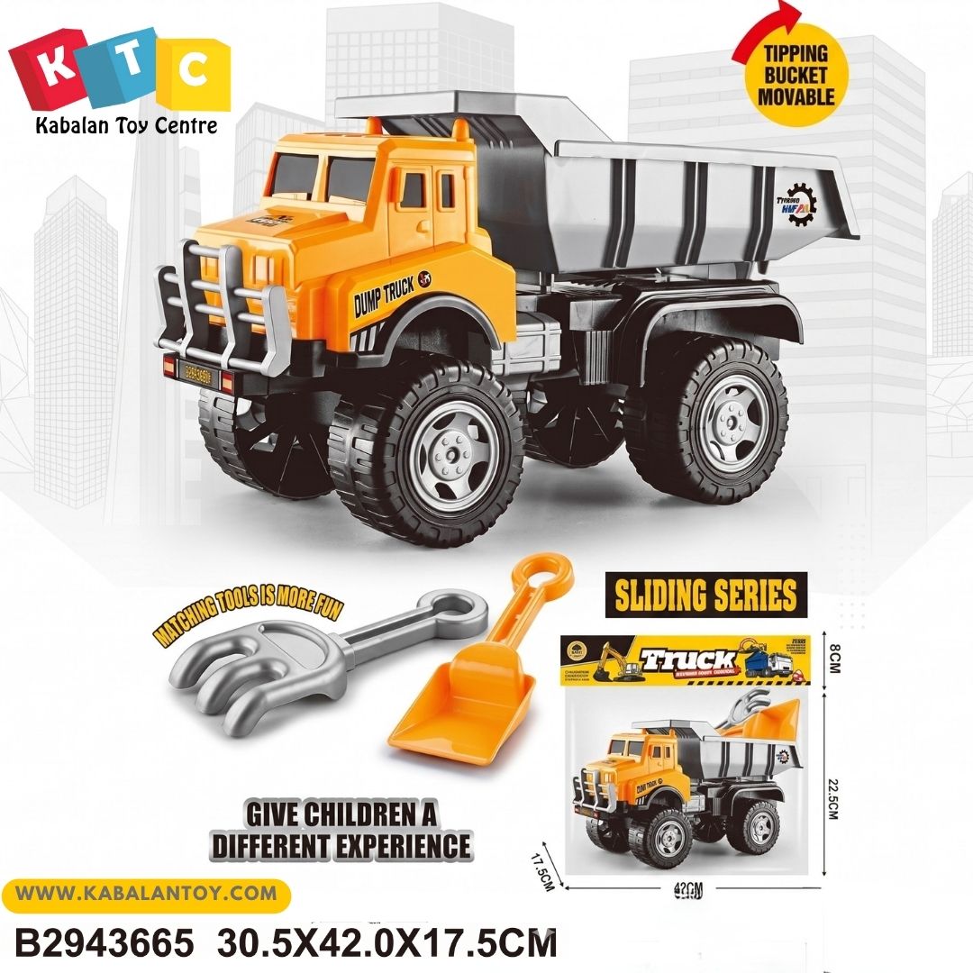 toy dump truck set