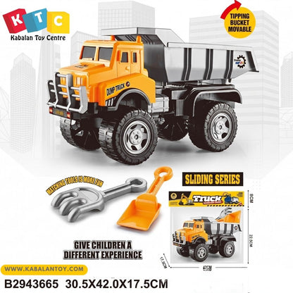 toy dump truck set