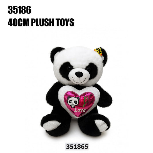 Panda Love Plush Toy – 40cm