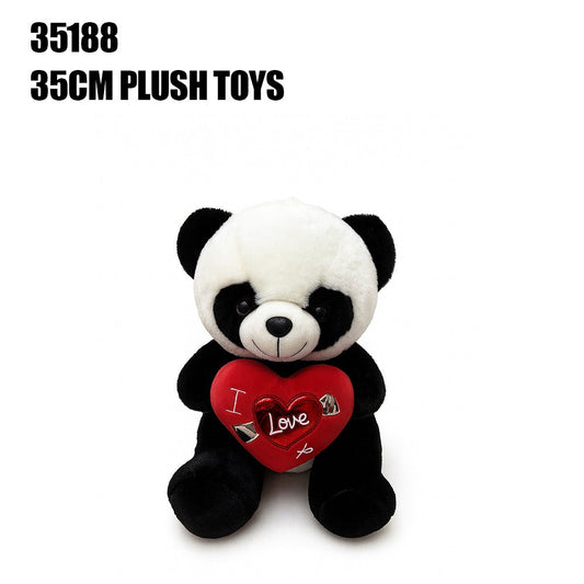 Panda Love Plush Toy – 35cm