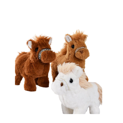 Electric Plush Horse Toy