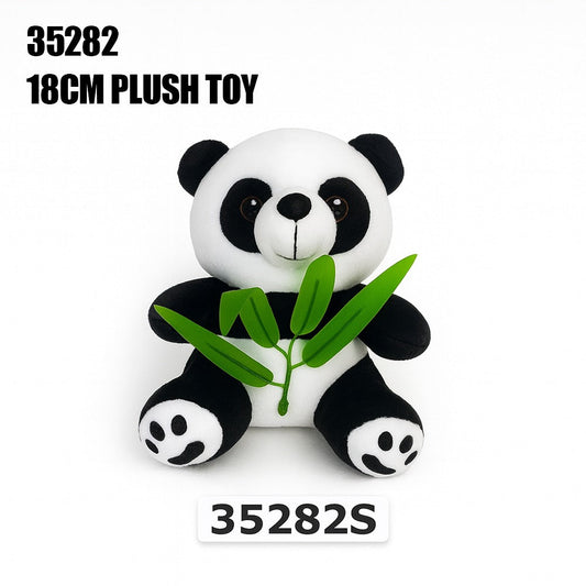 Panda Bamboo Plush Toy – 18cm