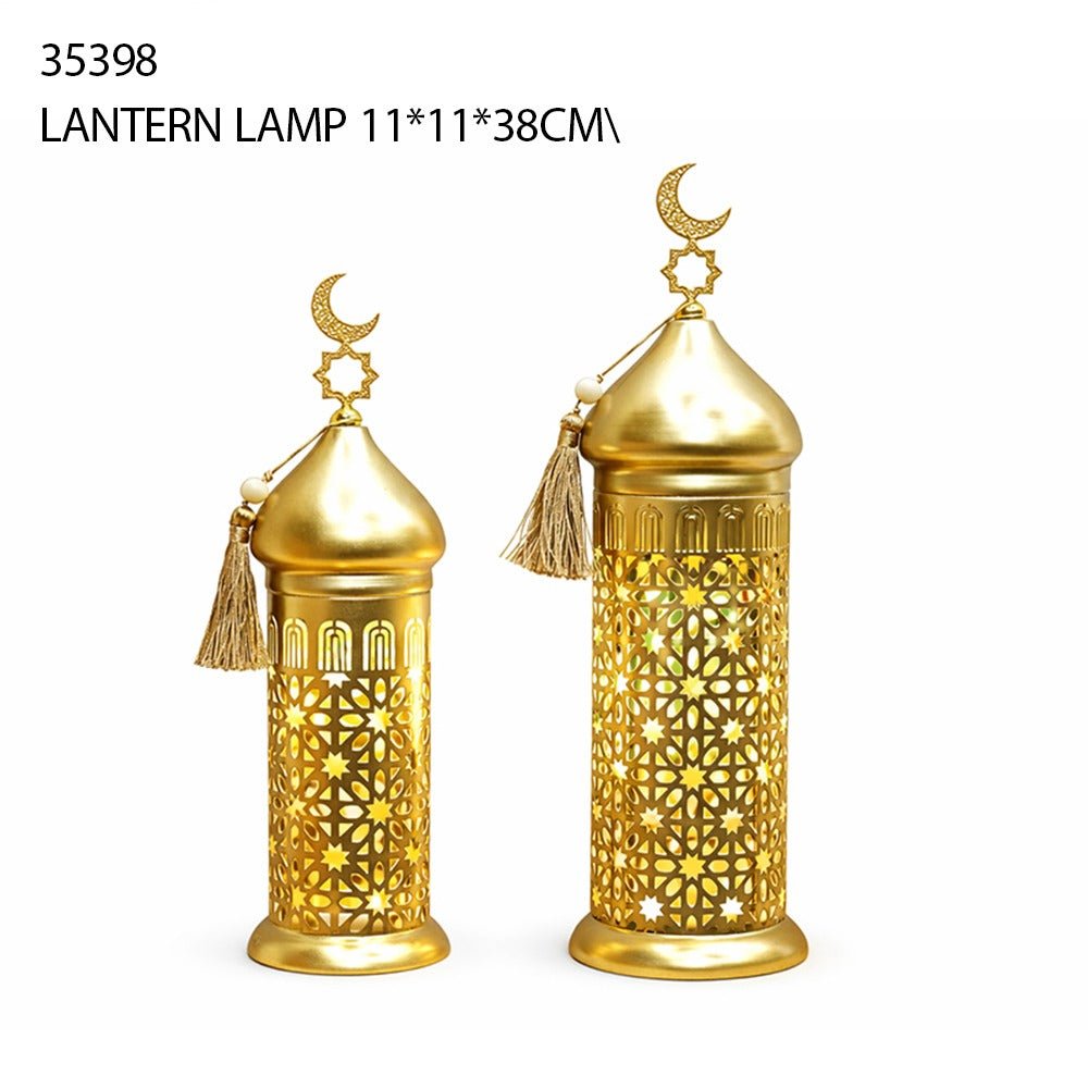 Lantern Lamp Set 38cm