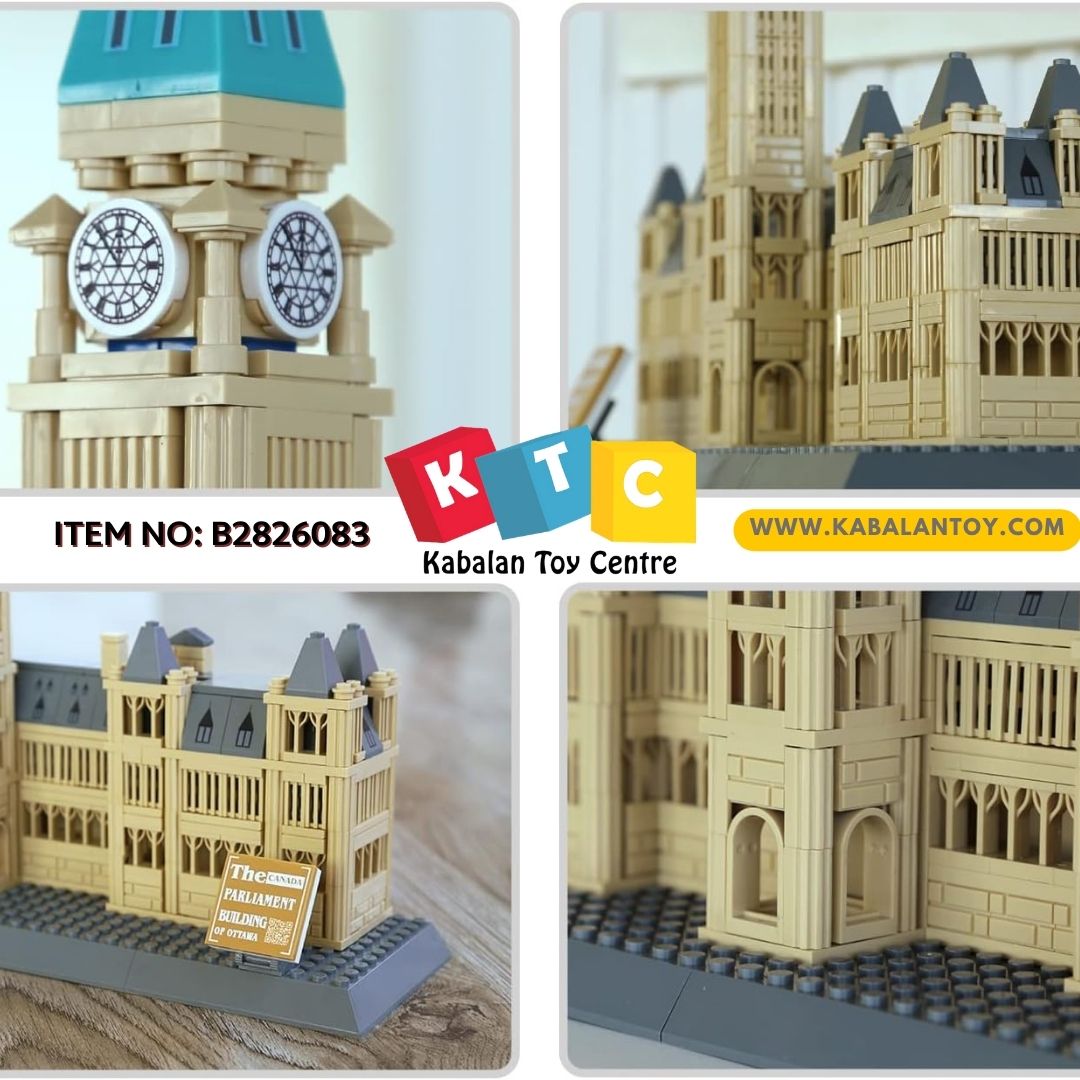 WANGE Assembly Architecture Model with Blocks(Parliament of Canada )