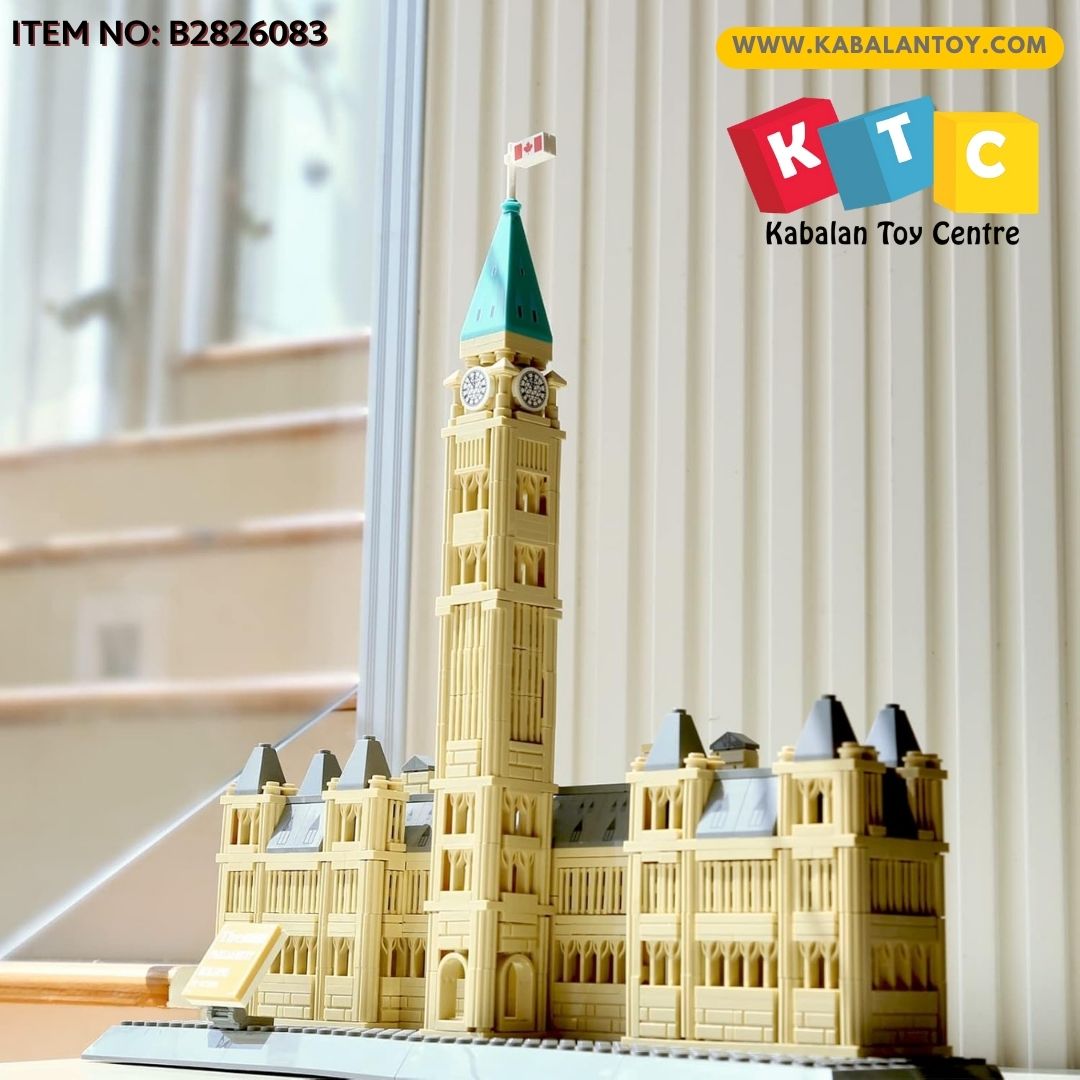 WANGE Assembly Architecture Model with Blocks(Parliament of Canada )
