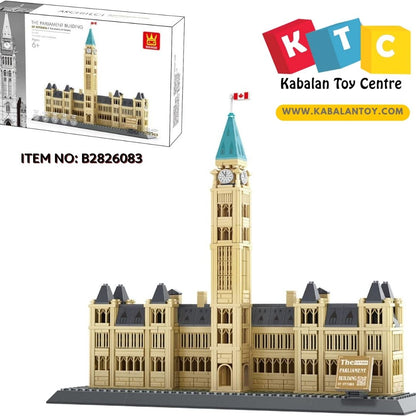 WANGE Assembly Architecture Model with Blocks(Parliament of Canada )