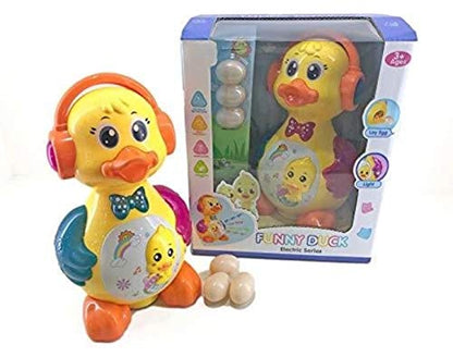 Funny Duck Electric Music & Light Toy