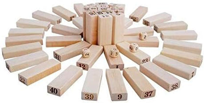 wooden jenga