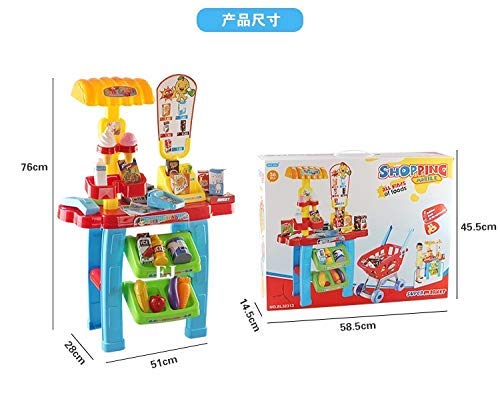 shopping supermarket kitchen set