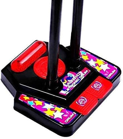 Kids Drum Set with Mic & Sounds