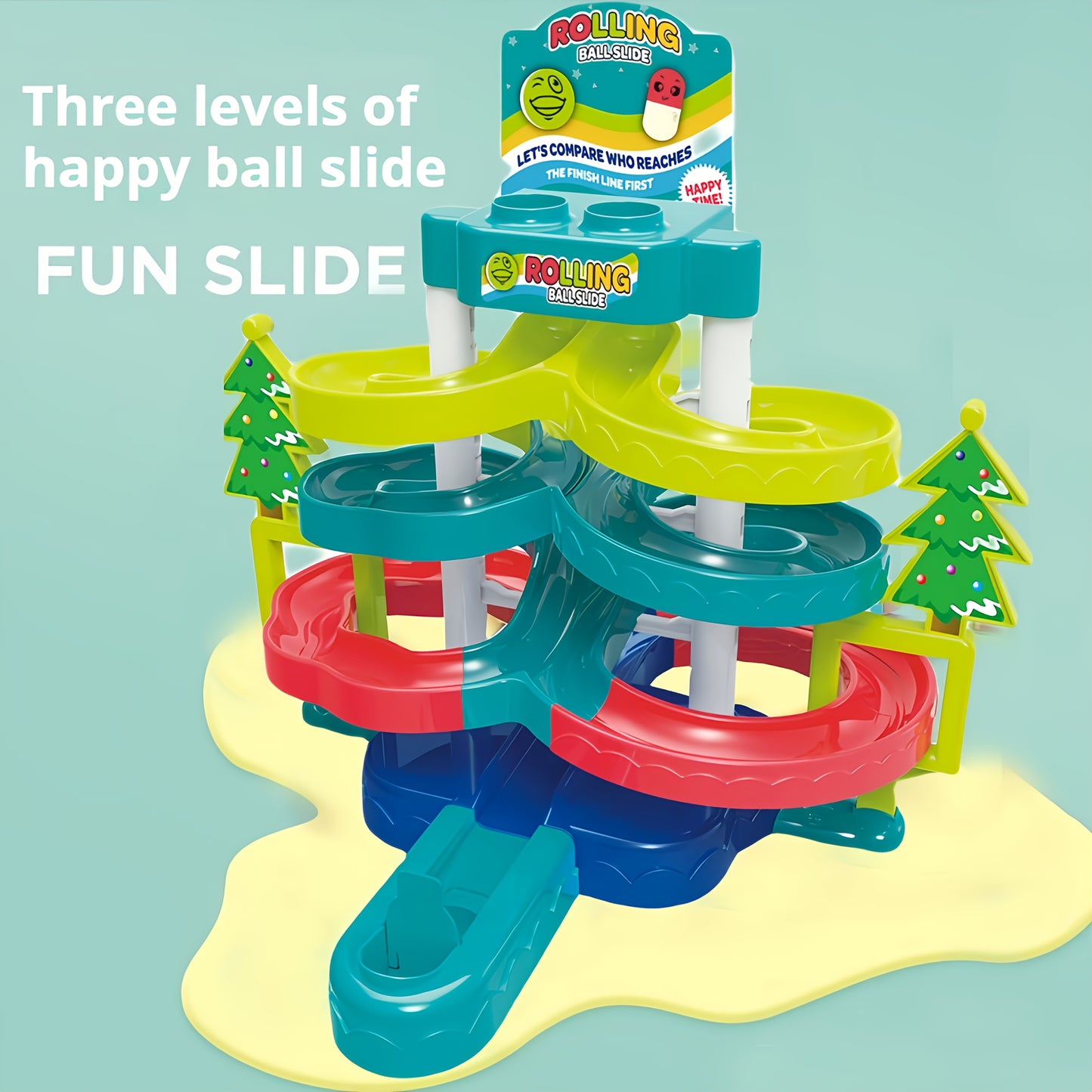 rolling ball slide