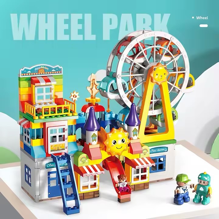 ferris wheel slide paradise block set