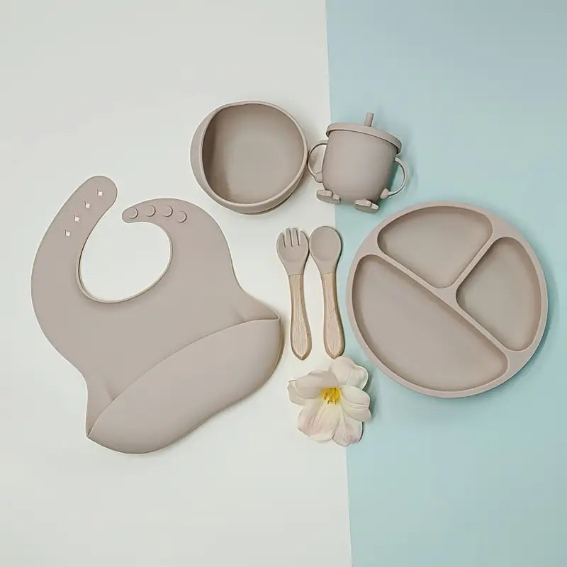 Silicon Baby Feeding Set