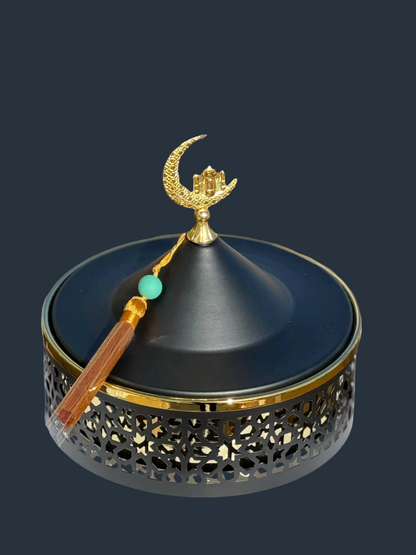 22cm Ramadan Decorative Compote