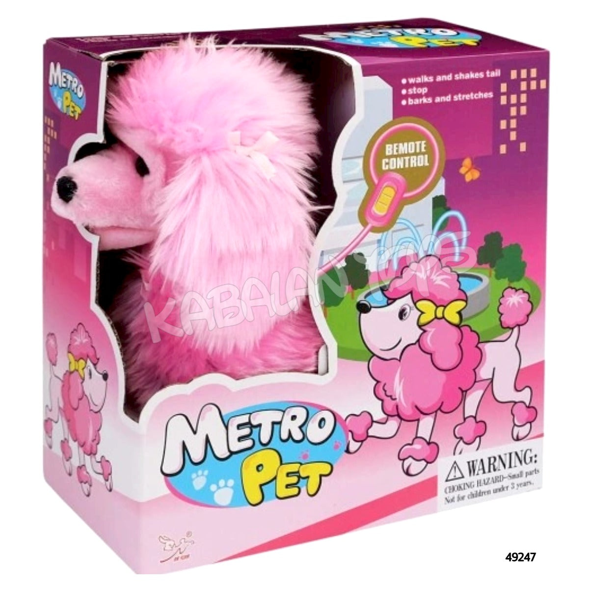 Metro Pet Electronic Plush Dog