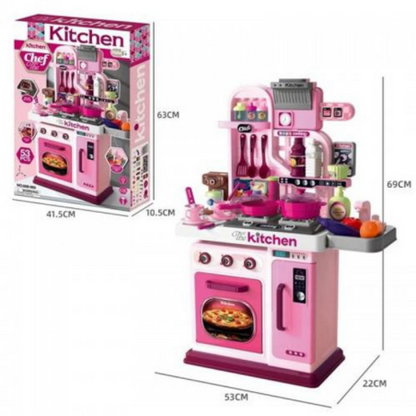 Deluxe Kitchen Playset – 53 Pcs