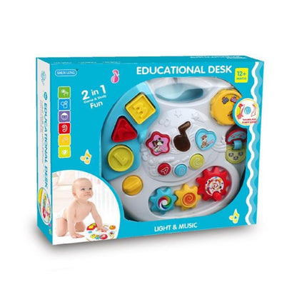 Baby educational music desk