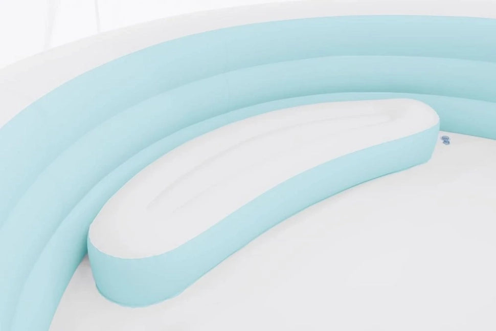 Round Inflatable Family Lounge Blue Pool