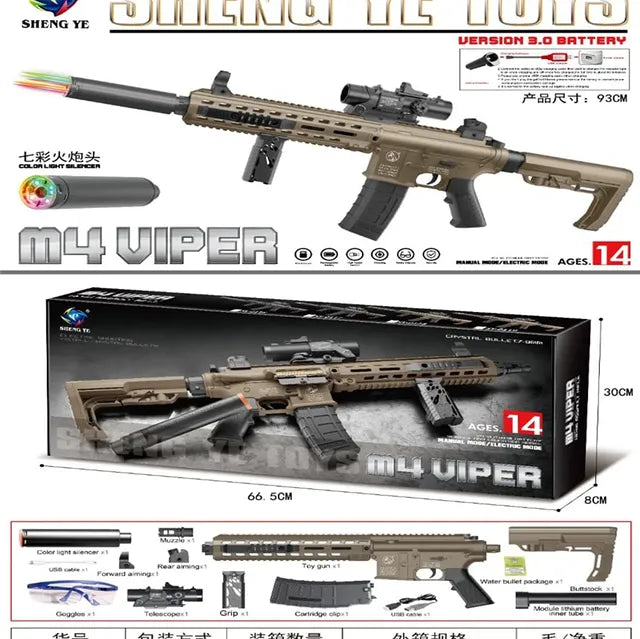 m4 viper sniper bullet gun