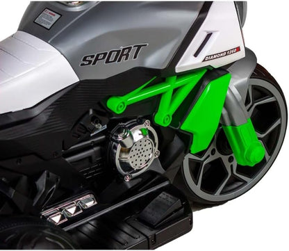 Electric Rides-on Motorcycle with 3 Wheels